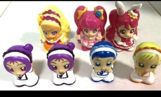 おジャ魔女どれみフィギュア プリキュアフィギュア 全部セット マスコット 当時物