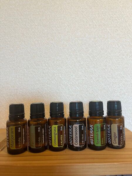 まとめ買いセット【正規品】doTERRA エッセンシャルオイル 6本セット