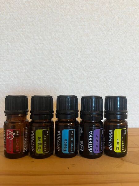 【感情アロマ】doTERRA エッセンシャルオイル 5ml 5本セット