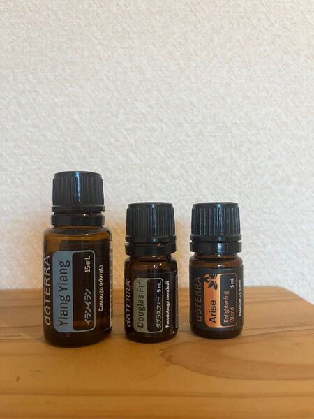doTERRA エッセンシャルオイル イランイラン他 3個セット