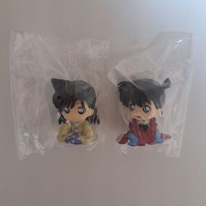 名探偵コナン ちぢませ隊 6 工藤新一 毛利蘭 隻眼の残像 完売品 2体 まとめ売り