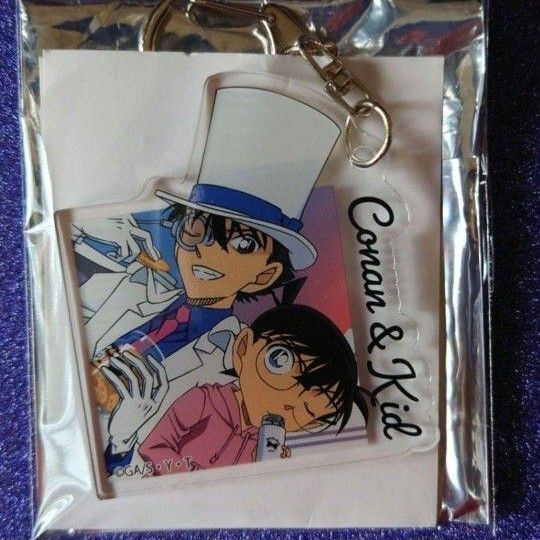 名探偵コナン 怪盗キッド 黒羽快斗 工藤新一 江戸川コナン アクリルキーホルダー 完売品 アクキー