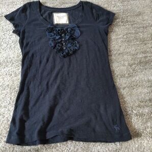Abercrombie & Fitch Tシャツ ネイビー Sサイズ