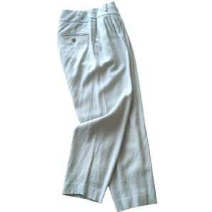 qualite カリテ Abahouse アバハウス テーパードパンツ ライトブルー 日本製 サイズ2(M相当)