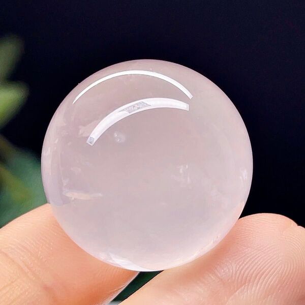 ローズクォーツ 丸玉 置物 スフィア 紅水晶 天然石 【超美品】151