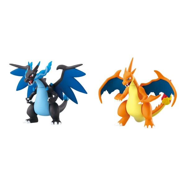 ポケットモンスター 組立可動!メガリザードンX・メガリザードンY コンプリートセット