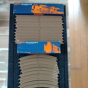 TOMIX Nゲージ レールセット 1002ストレートレールS280×10本 1101カーブレールC280-45×10本