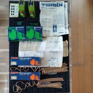 TOMIX Nゲージ 1211ニュー電動ポイントPR541-15右 PL541-15左 5002ポイントコントロールボックス×2