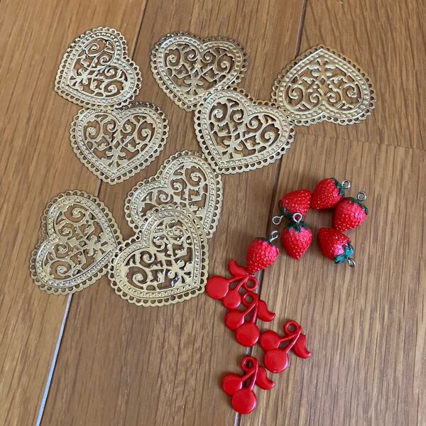 ハンドメイド 手芸 パーツ アクセサリー 材料 資材 チャーム まとめ売り 同封150円引き