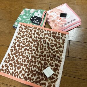 タイムSALE!新品未使用品タオルハンカチfufu、Pinky&Dianne、nicolai bergmann 3点セット
