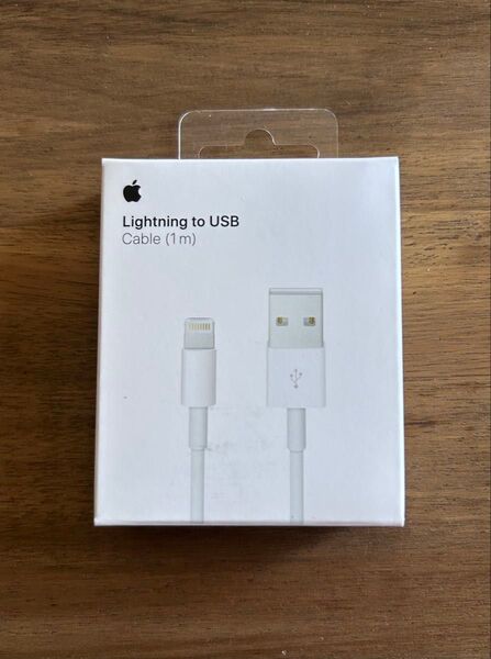新品Apple純正 Lightning to USBケーブル 1m A1480