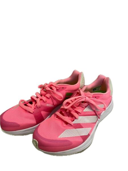 adidas adizero ランニングシューズ ピンク