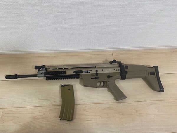 WE ガスブロ SCAR-L オープンボルト GBB ブローバッグ