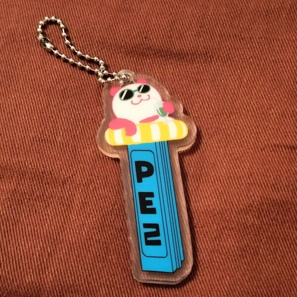 イオン×PEZコラボ ナツパンダ アクリルチャーム ペッツ PEZ イオン 非売品 限定品 レア ボールチェーン キーホルダー