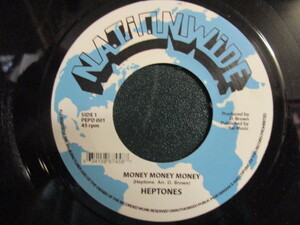 Heptones ： Money Money Money 7'' / 45s ★ Roots Reggae ルーツ レゲエ ☆ 落札5点で送料無料