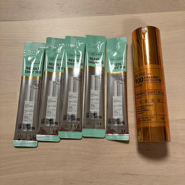 リードルショット ビタミン 100 30ml VT CICA REEDLE SHOT 100 美容液 2ml 5個