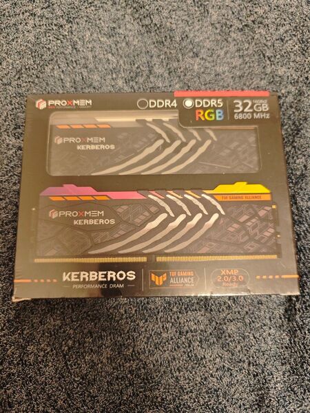 TUFシリーズ KERBEROS 32GB DDR5 6800MHz RGB