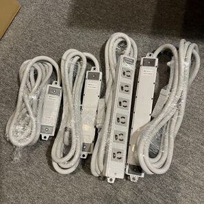 東芝ハーネス用OAタップ6個口抜け止め形 3m DC8126EN-3 ×2.8124×1.8122×1