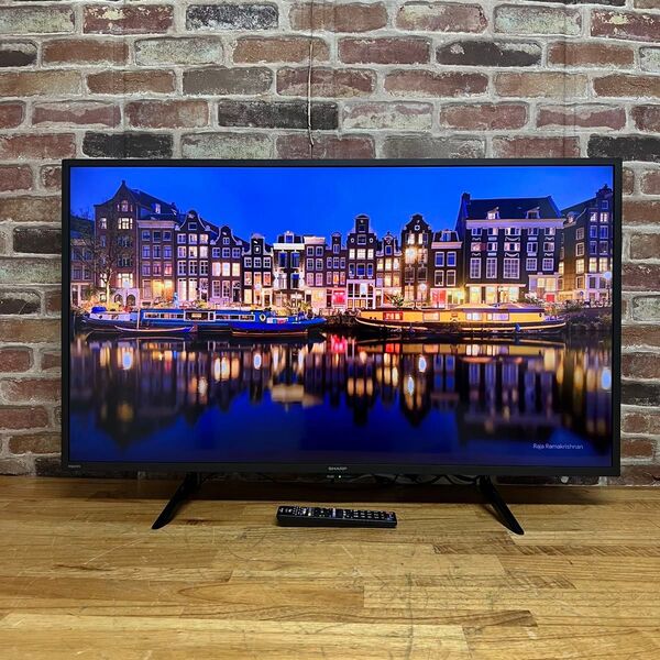 シャープ 42インチ 液晶テレビ AQUOS 2T-C42BE1 フルハイビジョン 外付けHDD 裏番組録画対応 2020年製