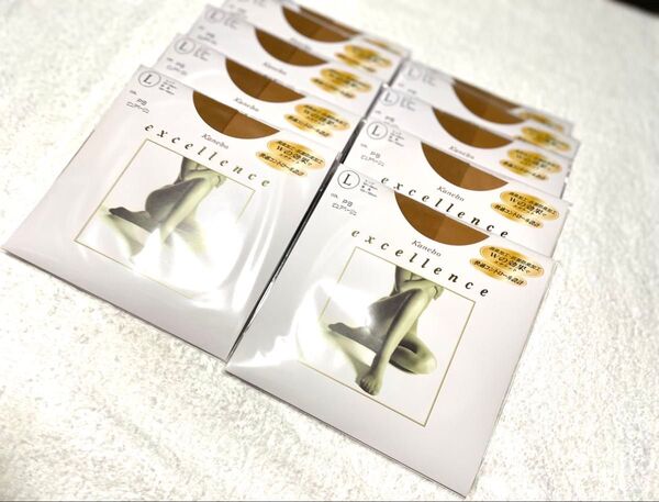 カネボウ パンティストッキングエクセレンスDCY ピュアベージュ 10足 新品未開封