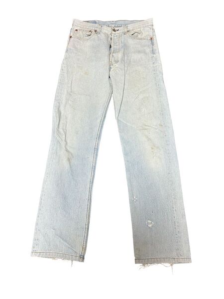 90s アメリカ製 LEVI’S501 デニムパンツ ボタンフライ 刻印552 ヴィンテージデニム 古着 パンツ W31 L36