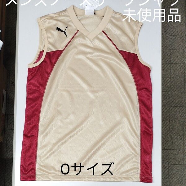 PUMA Oサイズ メンズノースリーブシャツ 未使用 ベージュ系
