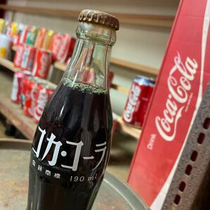 昔のコカコーラびん レトロ