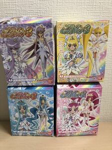  Bandai Heart catch Precure [ cutie - figure 3 all 4 kind set ] box breaking the seal ending contents unused goods 