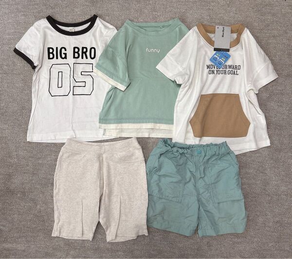 tシャツ ズボン 120 まとめ売り 保育園着 ユニクロ テータテート