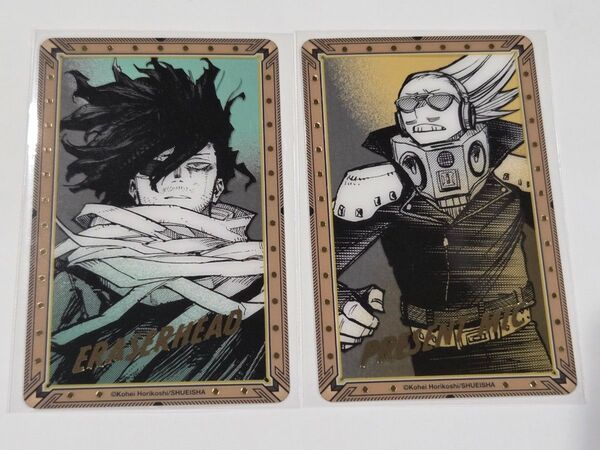 相澤先生 マイク クリアカード 2枚セット 僕のヒーローアカデミア 原画展 ヒロアカ