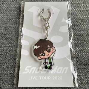 SnowMan 阿部亮平 LIVE TOUR 2022 Labo すのチルぶら下がりシリーズ アクリルキーホルダー