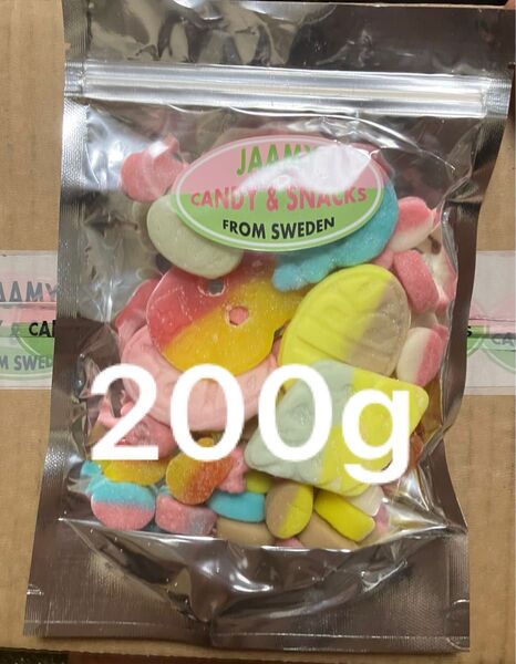 スウェディッシュキャンディ バブスミックス ミニバブスミックス 200g 11種類セット jaamy