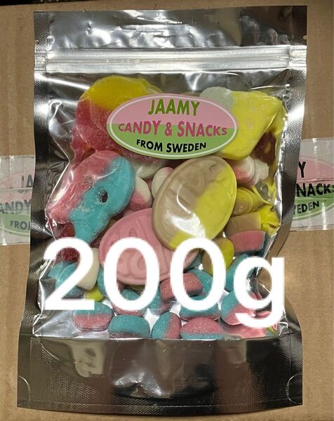 スウェディッシュキャンディ バブスミックス ミニバブスミックス 11種類ミックス 200g jaamy