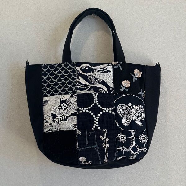 ミナペルホネン ハンドメイド トートバッグ Dカン付ショルダー可