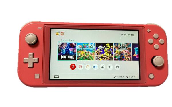 Nintendo Switch Lite 本体 コーラル スウィッチ ライト スウィッチライト 任天堂 ニンテンドー ジャンク