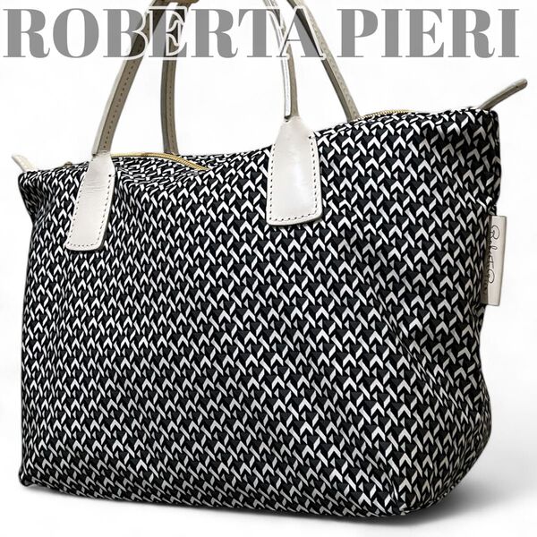 良品 ROBERTA PUlERI ロベルタピエリ タタミ トートバッグ ハンドバッグ A4 肩掛け 大容量
