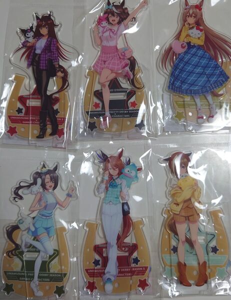 ウマ娘 プリティーダービー サンリオキャラクータズ 新品未開封 アクリルスタンド アクスタ