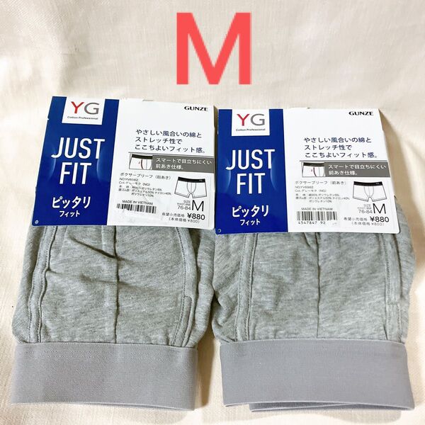 Mサイズ GUNZE グンゼ YG ボクサーブリーフ パンツ 2枚