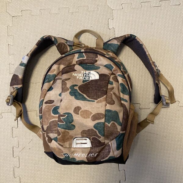 【美品】THE NORTH FACE リュックサック キッズ・ベビー カモフラ