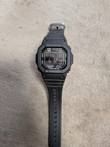 ORIGIN(G-SHOCK)GW-M5610U-1B CASIO G-SHOCK LEDライト 電波時計 タフソーラー