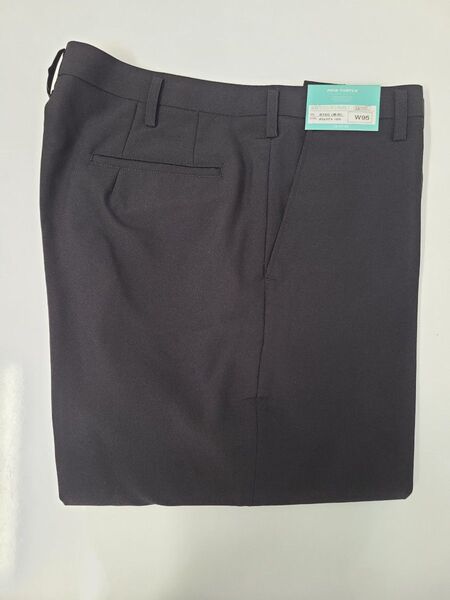 学生ズボン 黒W 95 夏用 新品 未使用 PINE TURTLE スラックス 学生服 男子