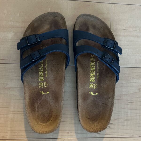 BIRKENSTOCK ビルケンシュトック サンダル ネイビー 36 230