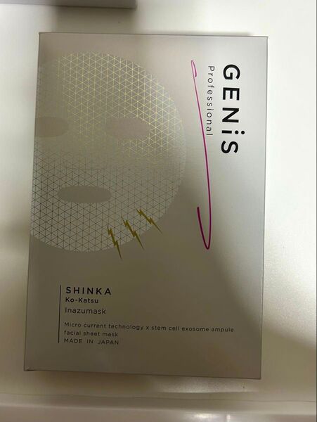 GENiS SHINKA Inazumask イナズマスク シートマスク お試し 3枚入り