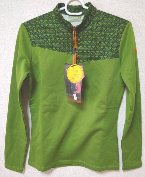 【新品 タグ付】ミレー 長袖 ハーフジップ スポーツウェア 1着☆90サイズ 男S 女M