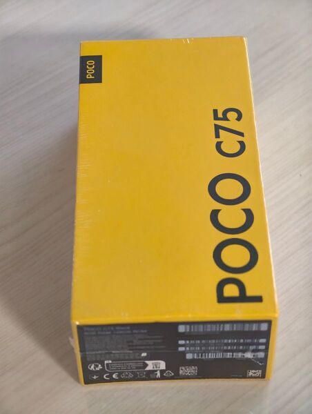 POCO C75 黒グローバル 6GB/128GB 新品未開封