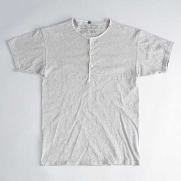 NIGEL CABOURN ナイジェルケーボン ヘンリーネックTシャツ sz44