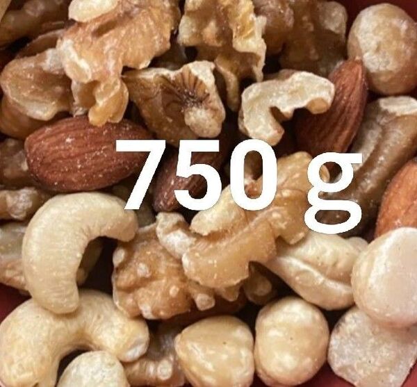 5種の無添加ミックスナッツ750g