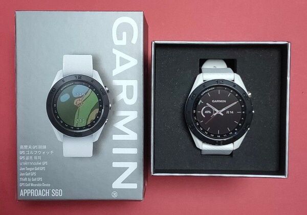 【美品】GARMIN Approach S60 ガーミンアプローチS60 ゴルフナビ