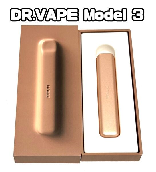 ★最新モデル・ドクターベイプ3★ゴールド美品!DR.VAPE Model 3 禁煙グッズ 電子タバコ ドクターベイプ!