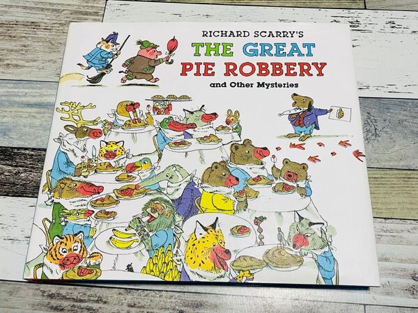 the Great Pie Robbery 洋書 英語 絵本 ハードカバー